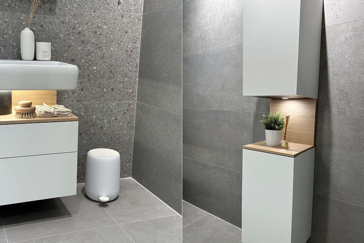 Ett design badrum