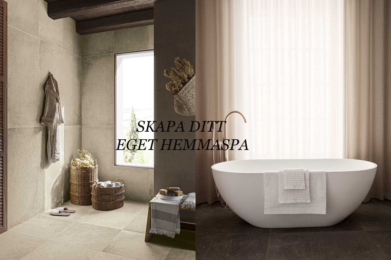 Skapa ditt hemma spa